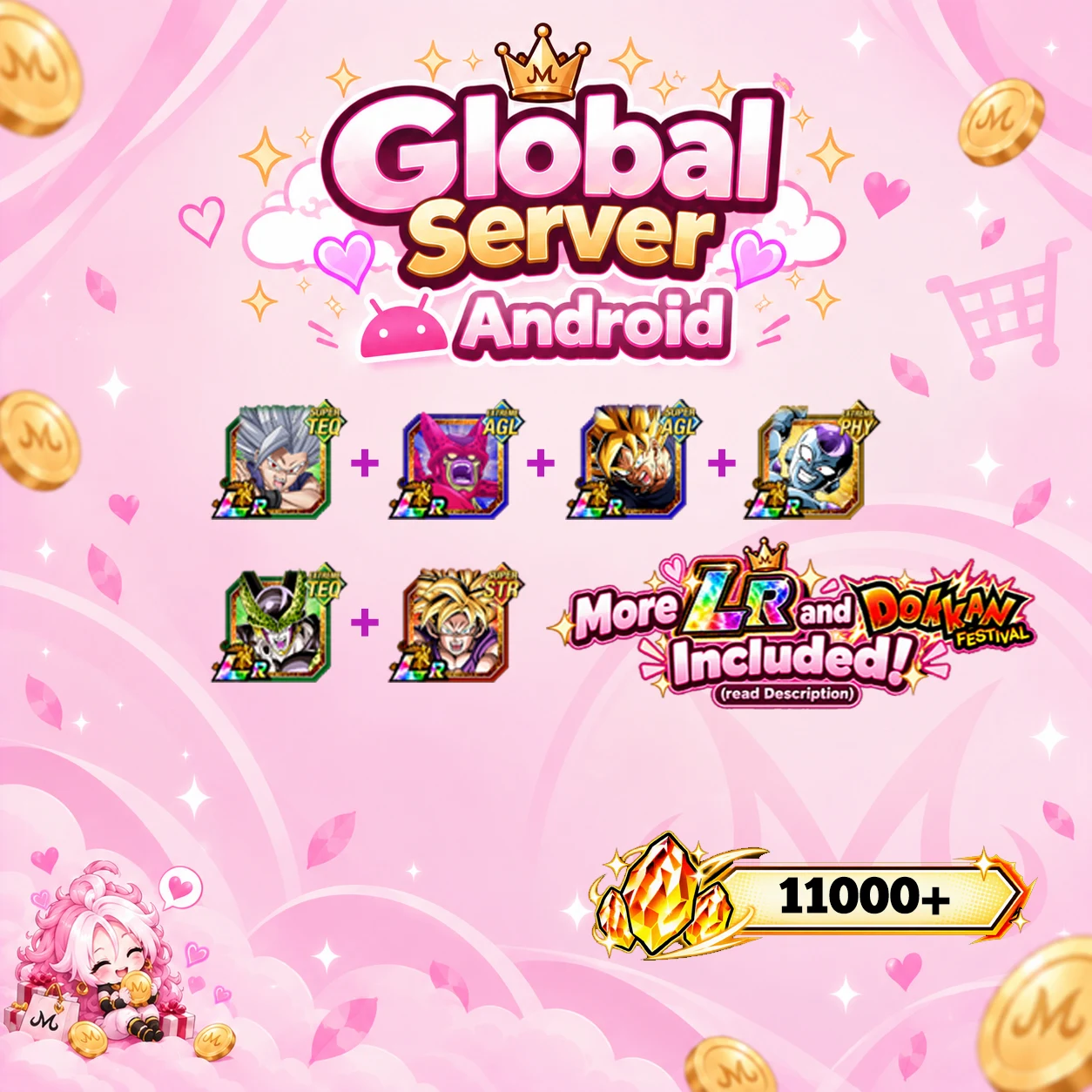 Dokkan GLB 🌍 | ANDROID | NEW UNITS ACCOUNT 🔥 | READ DESCRIPTION