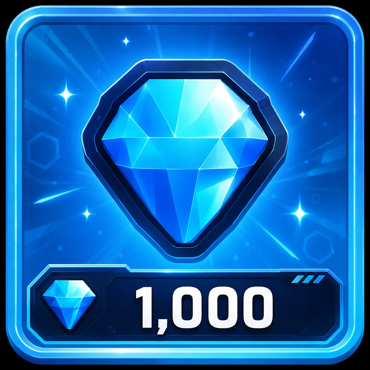 Saber simulator Gems Diamonds 1,000 CHEAPEST PRICE
