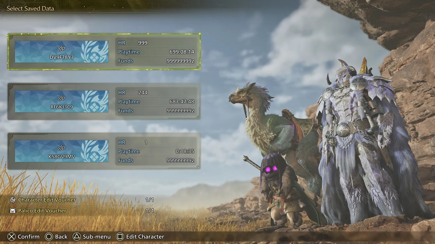 [PS5] Monster Hunter Wilds - Ultimate GOD Save Replacement / Save Replacement For Ascendance