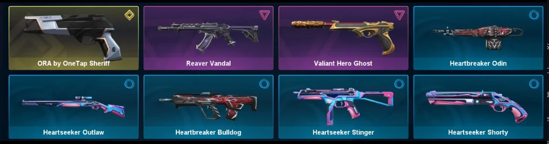 🌍 EU / Turkey – 🔥 Reaver Vandal, ORA Sheriff & Valiant Hero Ghost | 📧 Email Changeable
