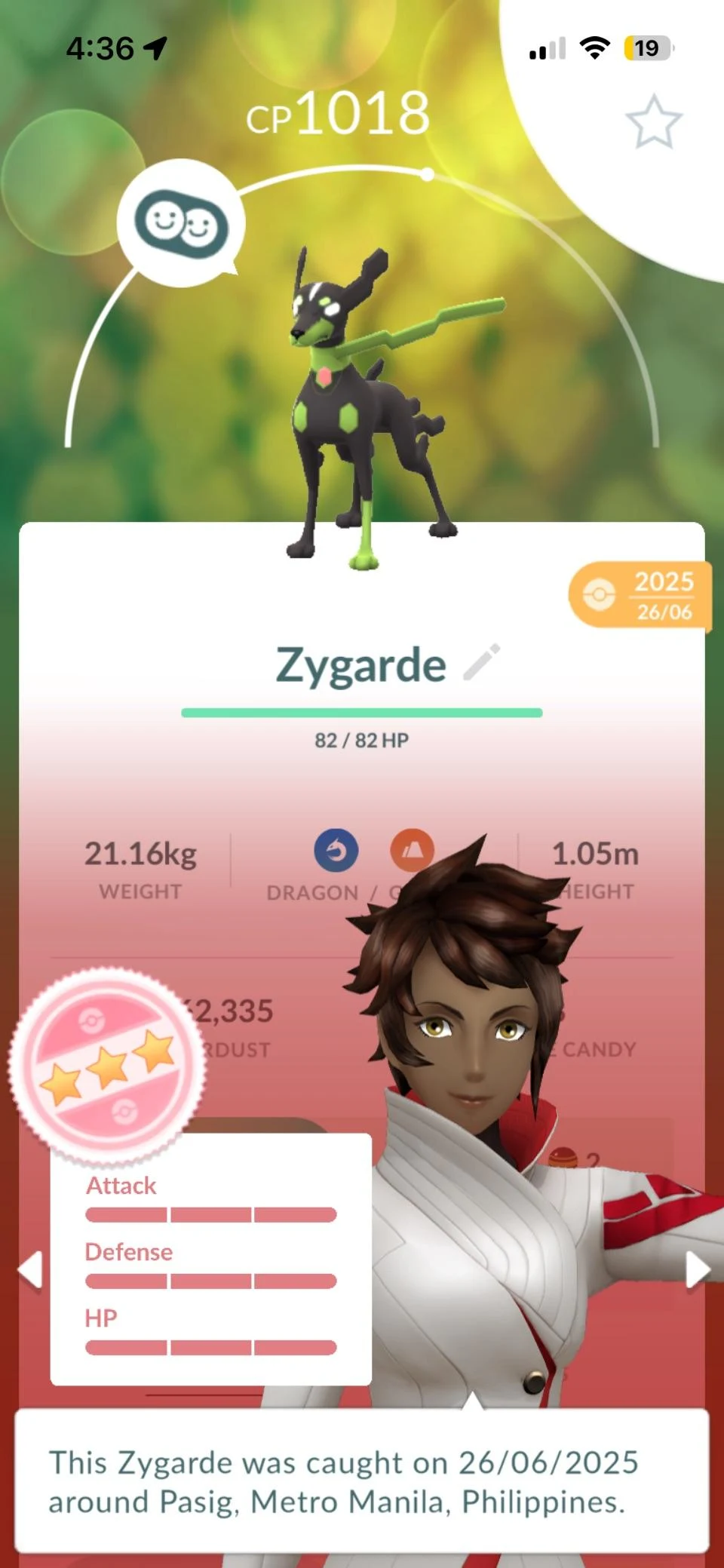 Pokemon Go Mini Account | Eternatus | Hundo Zygarde