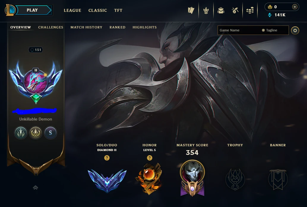♨️ SEA - All Champions unlocked- higher MMR - 90 Skins Diamond 2 ♨️