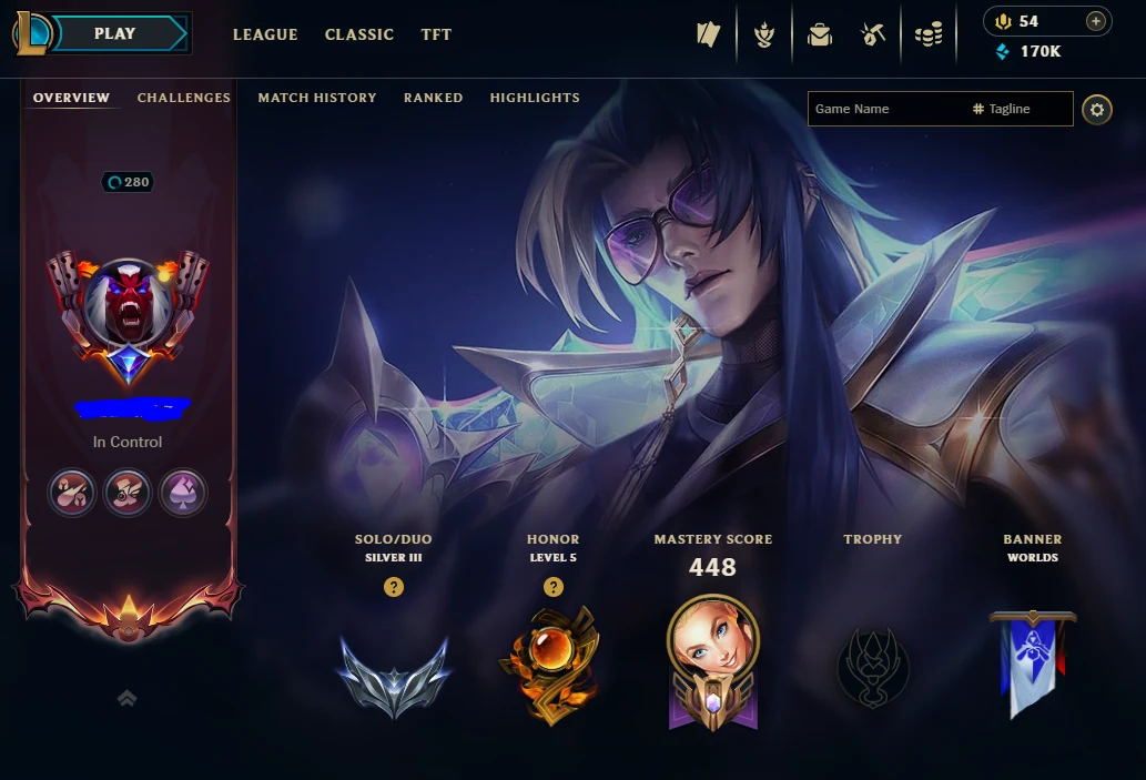 🟨SEA - All Champions - First Owner - 151 Skins🟨
