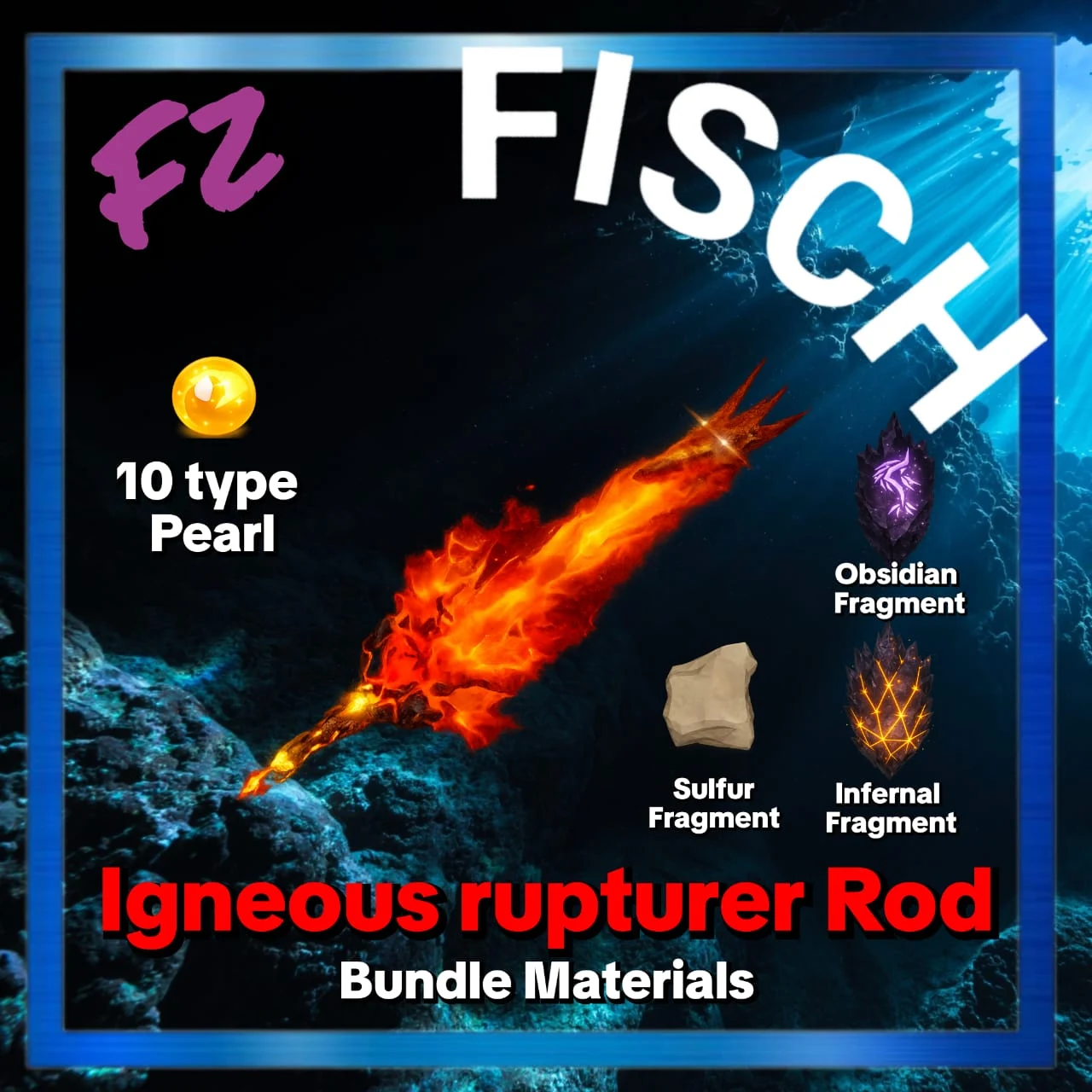 Fisch - Igneous Rupturer Rod Bundle Materials