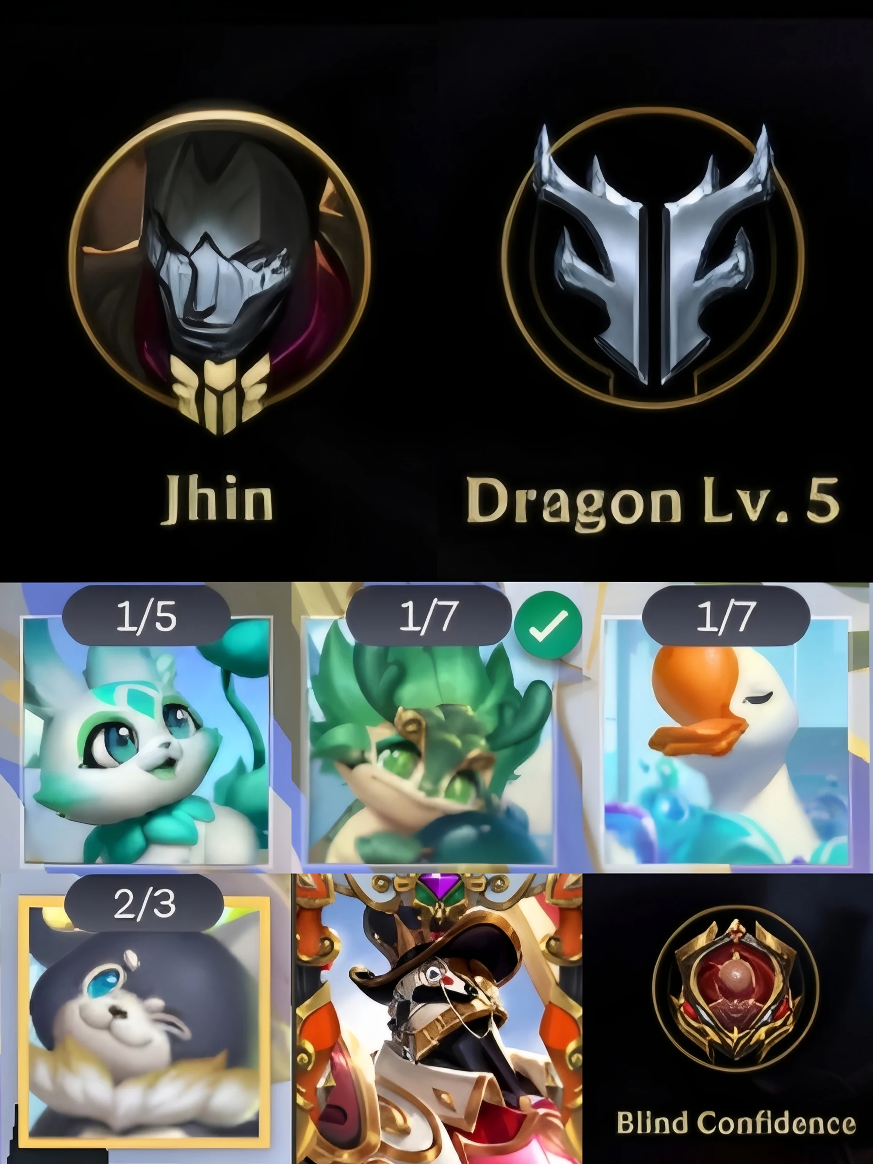 [SEA/OCE]  💎  Jhin Mastery Level 5 | Jhin 74.4% Win Rate | Dragon Lane level 5 | 4 pets | Epic Skins