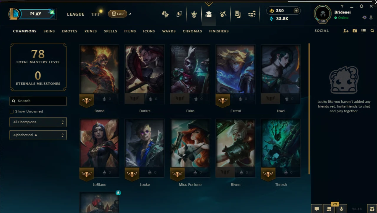 EUW 💢 LEVEL 30 💢 Ranked Ready 💢 Handmade & Leveled 💢 FRESH MMR 💢 5K ⸱ 30k 💢 Full Access 💢 verified Email 💢 24/7 Support 💢 Secure & Ban-Safe Unranked listing image