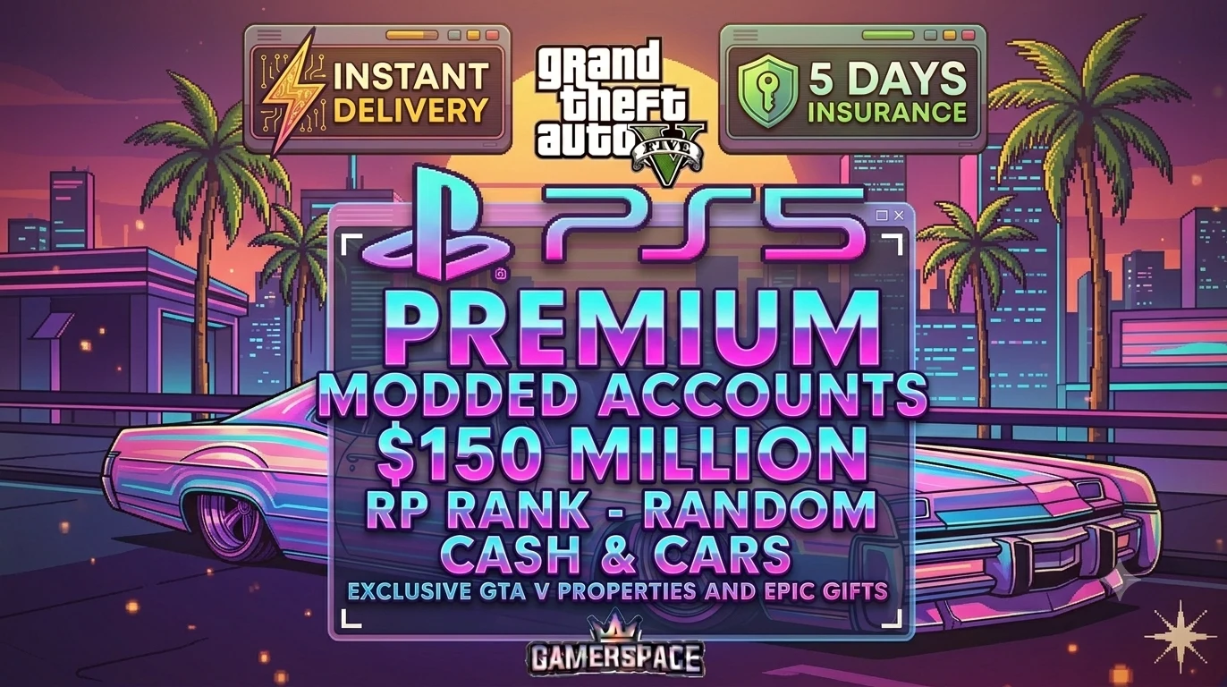 PS5💰🔥 GTA V Account | 150M CASH + ASSETS | ⭐ LEVEL 1-30 | 🚗Mk II | ⚡ INSTANT DELIVERY